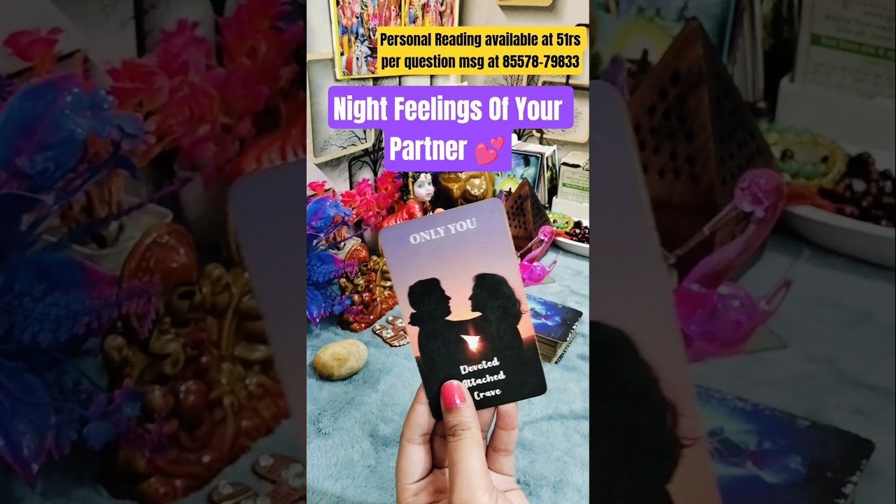 No momento, você está visualizando ❤️ NIGHT THOUGHTS OF YOUR PARTNER ❤️#currentfeelings #tarot #hinditarot#shorts #nightthoughts #viral