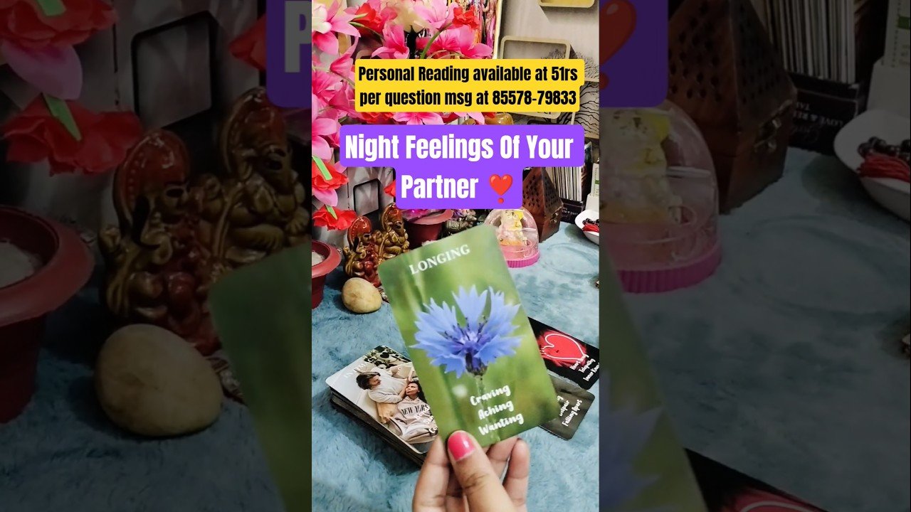No momento, você está visualizando 🌹 NIGHT THOUGHTS OF YOUR PARTNER ❤️ #tarot #shorts #currentfeelings #nocontact #nightthoughts #viral