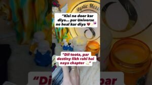 Leia mais sobre o artigo ✨ Universe ab aapke favour me kaam kar raha hai…💔 #tarot#spiritualguidance