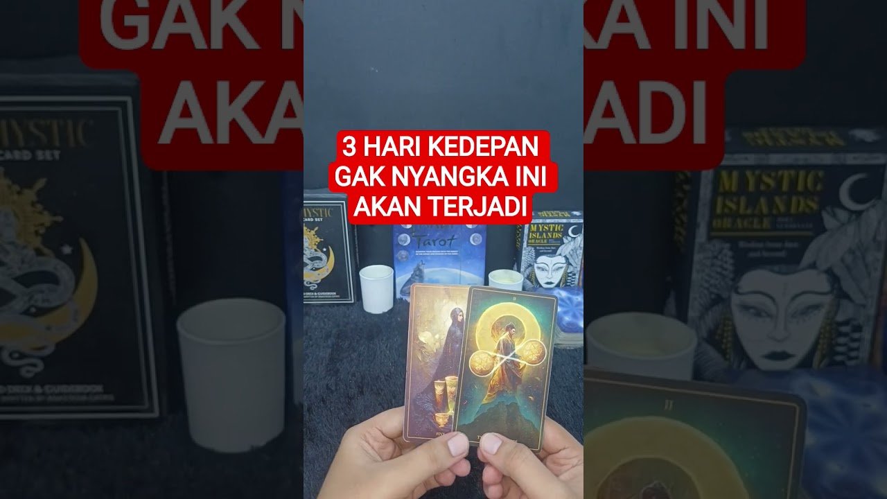 No momento, você está visualizando 3 HARI KEDEPAN GAK NYANGKA INI AKAN TERJADI #tarot #tarotreading
