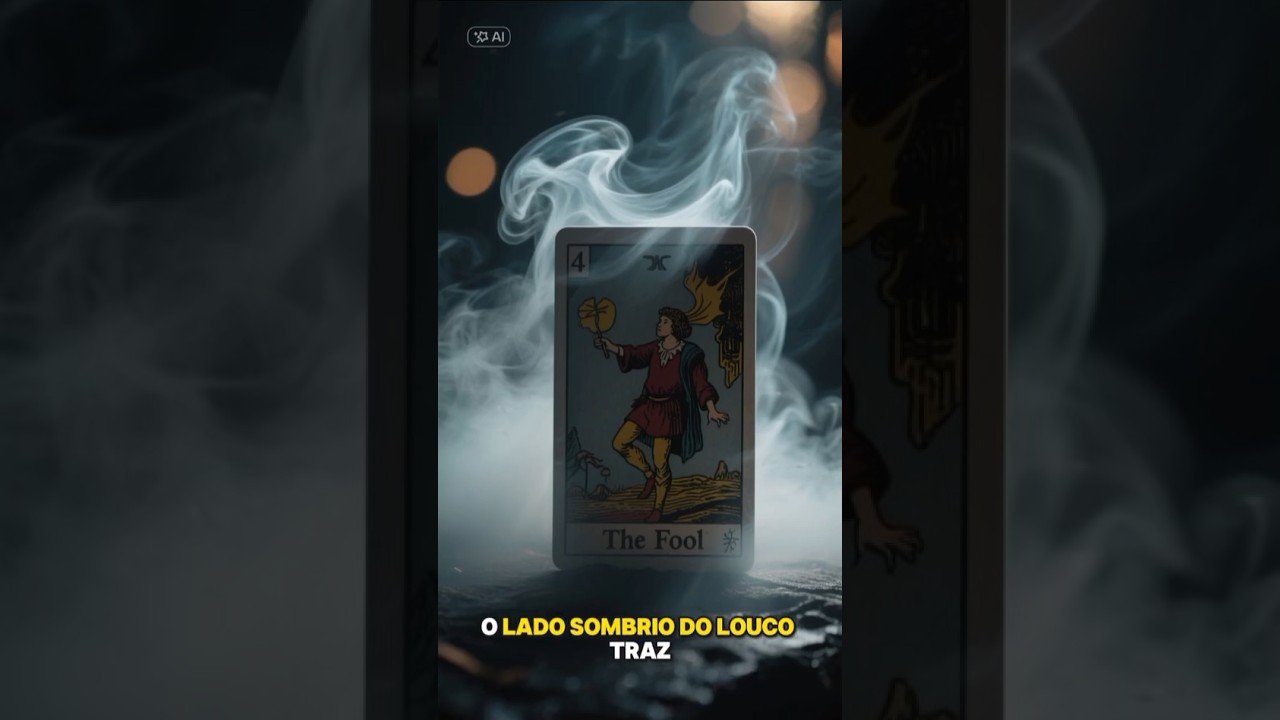 No momento, você está visualizando A carta O Louco no Tarot não é sobre loucura,  CORAGEM de seguir sua intuição sem medo! 🌈