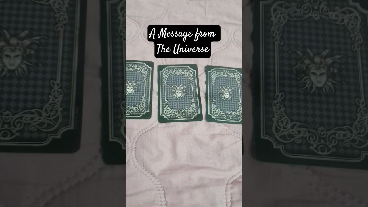 No momento, você está visualizando A MESSAGE FROM THE UNIVERSE #shorts #shortsfeed #tarot