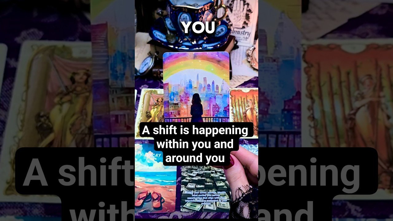 No momento, você está visualizando A shift is happening within you and around you #tarot #psychicreading #tarotreading