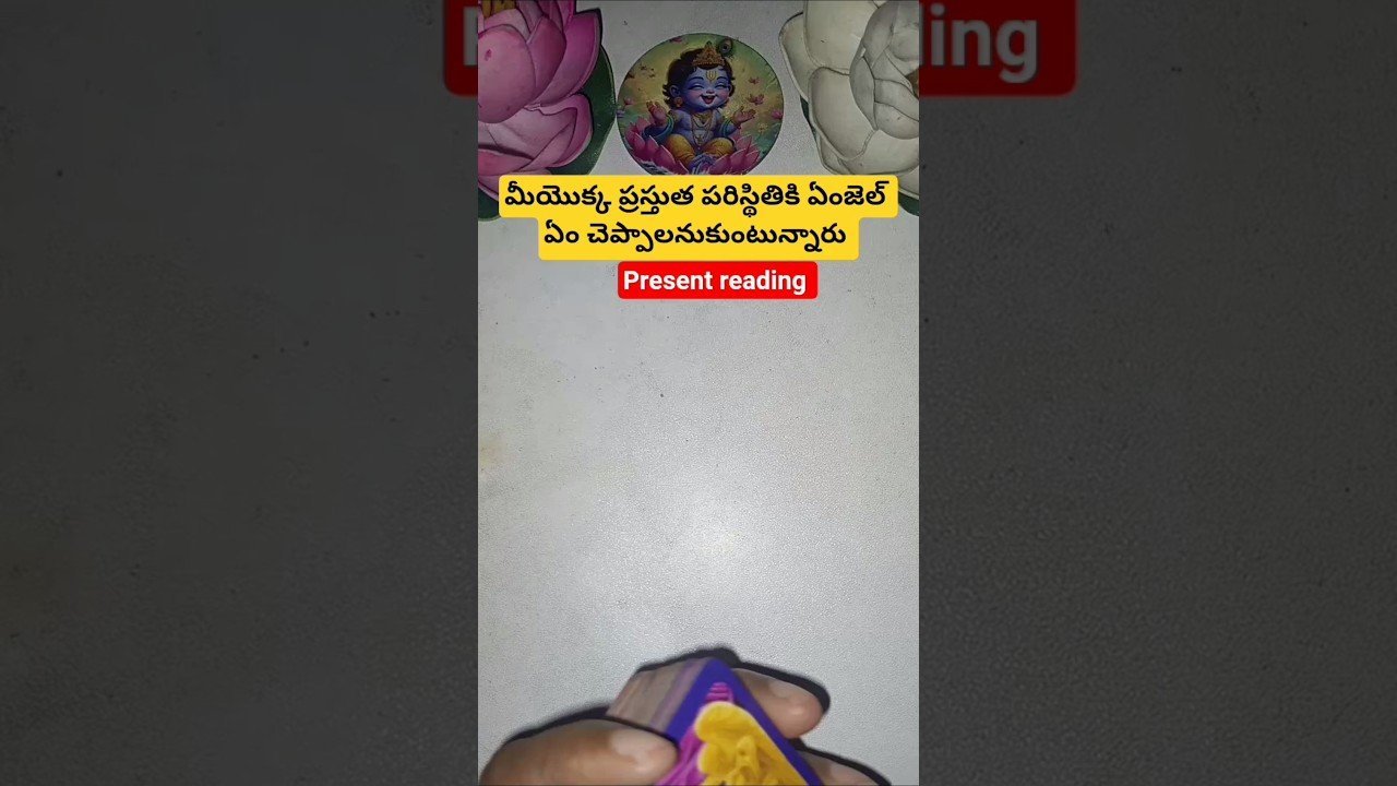 No momento, você está visualizando మీయొక్క ప్రస్తుత పరిస్థితికి ఏంజెల్ ఏం చెప్పాలనుకుంటున్నారు #dailytarot #tarot #tarotcaards