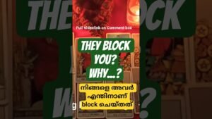 Leia mais sobre o artigo അവർ എന്തിനാണ് നിങ്ങളെ block ചെയ്തത്?#tarot #shorts# 1111divinejusticetarot#love