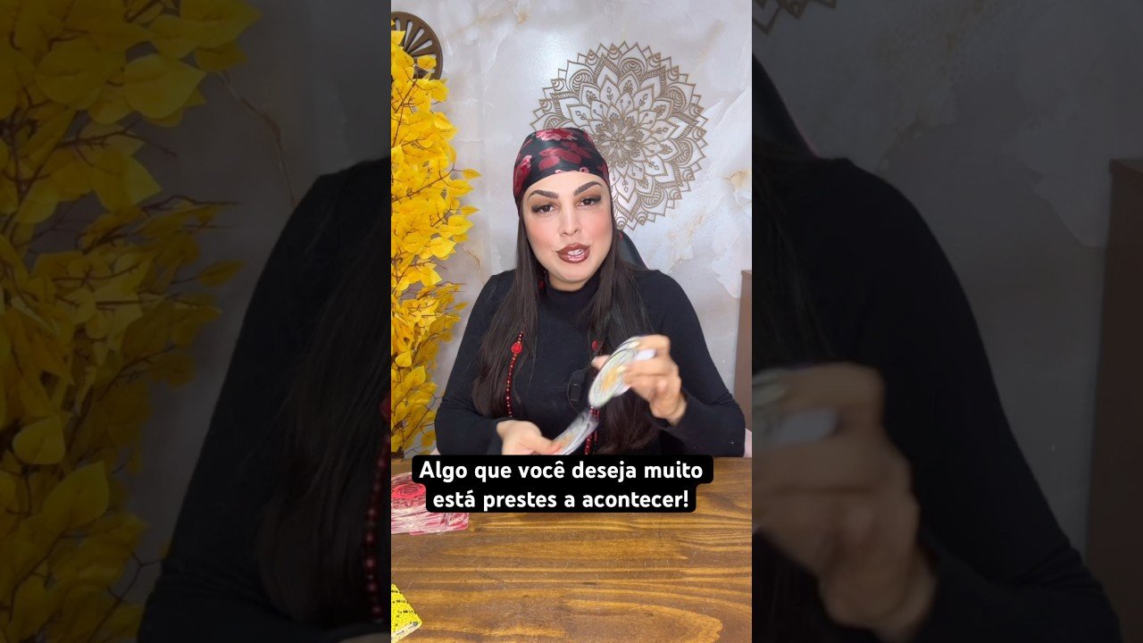 No momento, você está visualizando ALGO QUE VOCÊ DESEJA MUITO ESTÁ PRESTES A ACONTECER! #tarot #viral #espiritualidade #baralhocigano