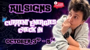 Leia mais sobre o artigo ALL SIGNS TAROT ✨ CURRENT ENERGIES CHECK IN,No Clarification (Weekend, OCTOBER  3RD – 5TH)