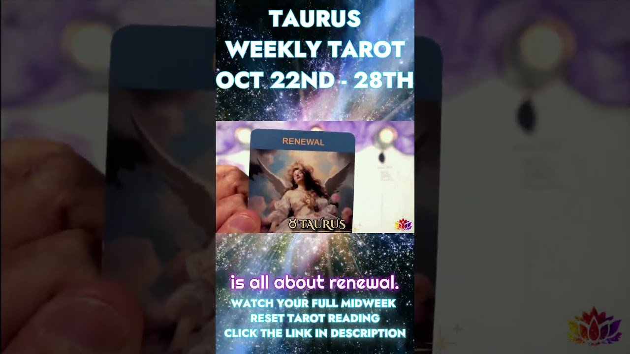No momento, você está visualizando ♉Taurus Midweek Reset Tarot 🌿 Oct 22-28 #taurus #tarotreading #tarot