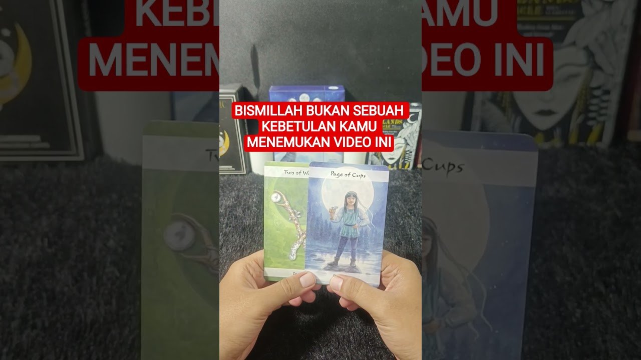 No momento, você está visualizando BISMILLAH BUKAN SEBUAH KEBETULAN KAMU MENEMUKAN VIDEO INI #tarot #tarotreading
