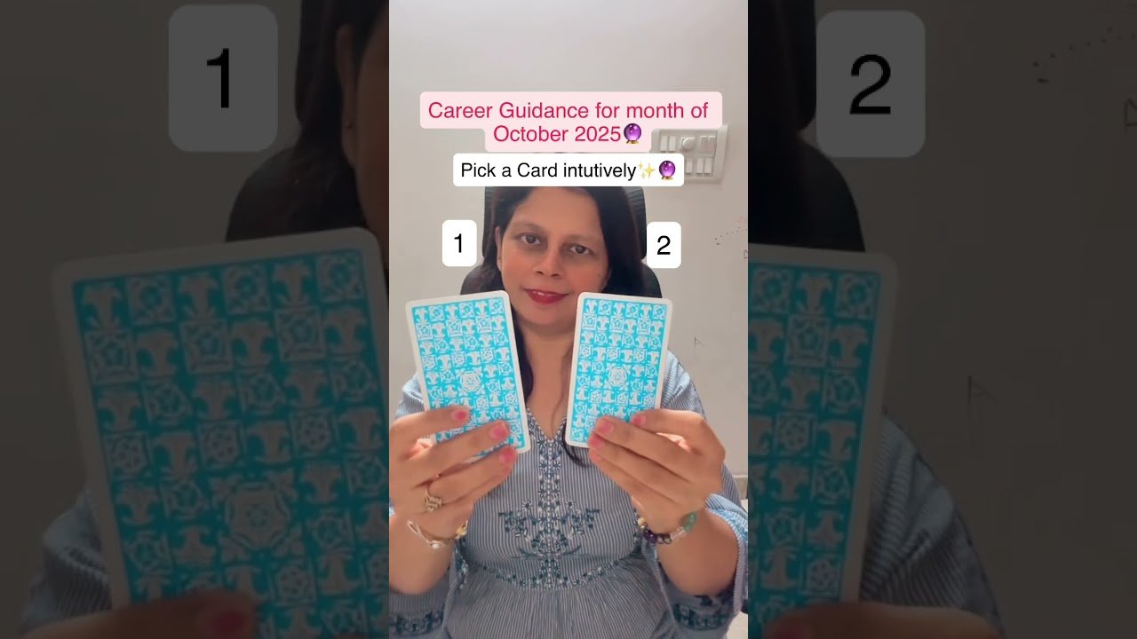 No momento, você está visualizando Career Guidance for October 2025 #comment to know about your career #tarot #shorts #career