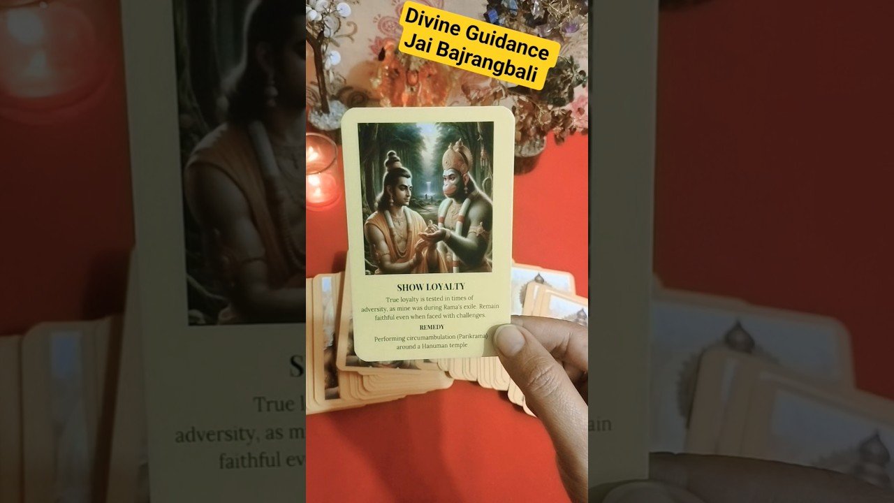 No momento, você está visualizando Divine Guidance From Hanumanji 🌟💫#tarot #trending #tarotreading #hanumanji #healing#astrology