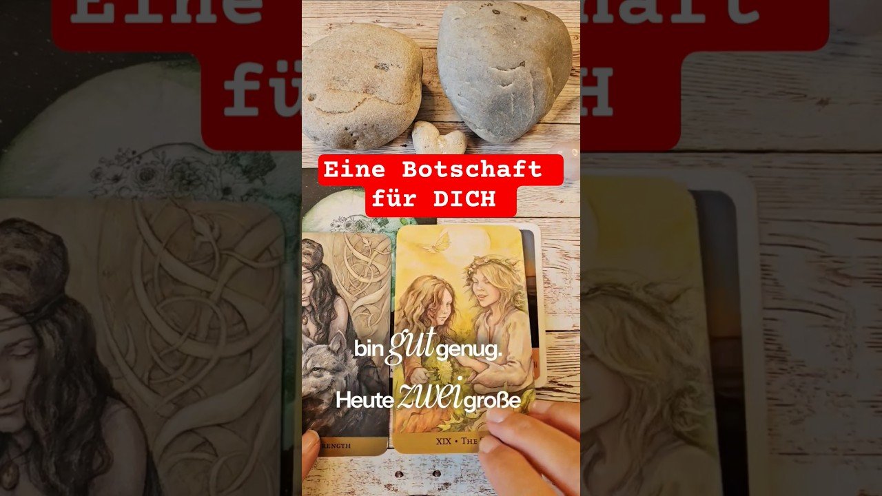 No momento, você está visualizando ☆Du bist stärker als Du denkst!🗝️Kosmischer Impuls #heartsparkleorakel TAROT heute Oktober