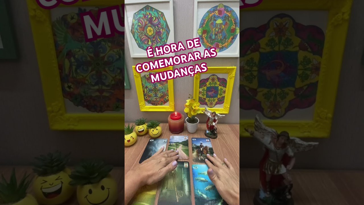 No momento, você está visualizando É HORA DE COMEMORAR AS MUDANÇAS #shorts #tarot #caminhosdaalma #amor #baralho #leituradetarot