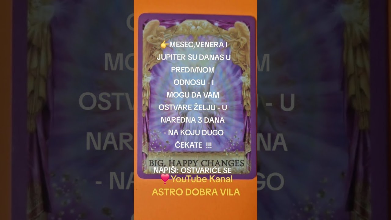 No momento, você está visualizando IZABERI KARTU I SAZNAJ ODGOVOR 💛 BLIC TAROT PORUKA ZA SVE ZNAKE I PODZNAKE HOROSKOPA ASTRO LJUBAV
