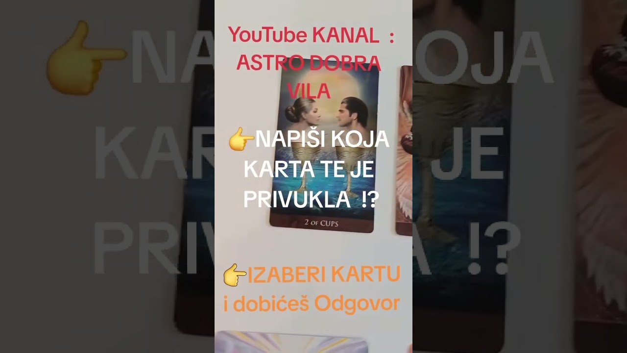 No momento, você está visualizando IZABERI KARTU I SAZNAJ ODGOVOR 🧡 BLIC TAROT PORUKA ZA SVE ZNAKE I PODZNAKE HOROSKOPA ASTRO LJUBAV