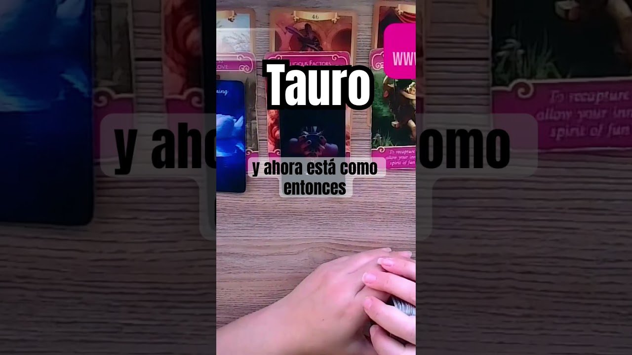 No momento, você está visualizando ¡Le cuesta decir esto! #tauro #tarot #shorts #amor
