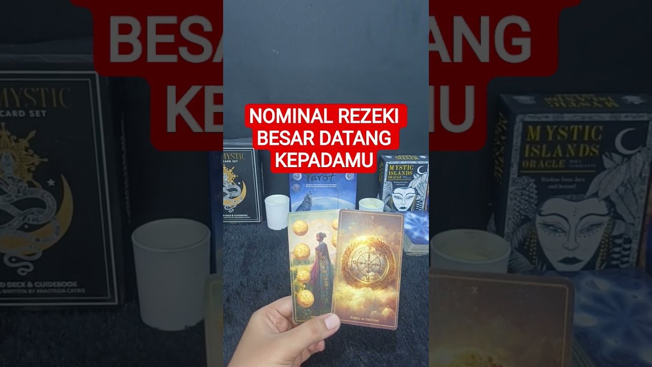 No momento, você está visualizando NOMINAL REZEKI BESAR DATANG KEPADAMU #tarot #tarotreading