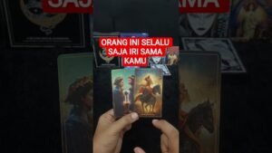 Leia mais sobre o artigo ORANG INI SELALU SAJA IRI SAMA KAMU #tarot #tarotreading