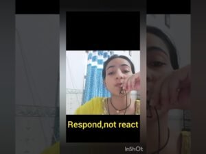 Leia mais sobre o artigo respond,not react #shortsvideo #tarot #socialmedia #soulluxebypoonam