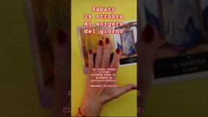 Leia mais sobre o artigo SABATO 25 OTTOBRE🌞AL SORGERE DEL GIORNO🌞 #tarocchi #tarot #shorts