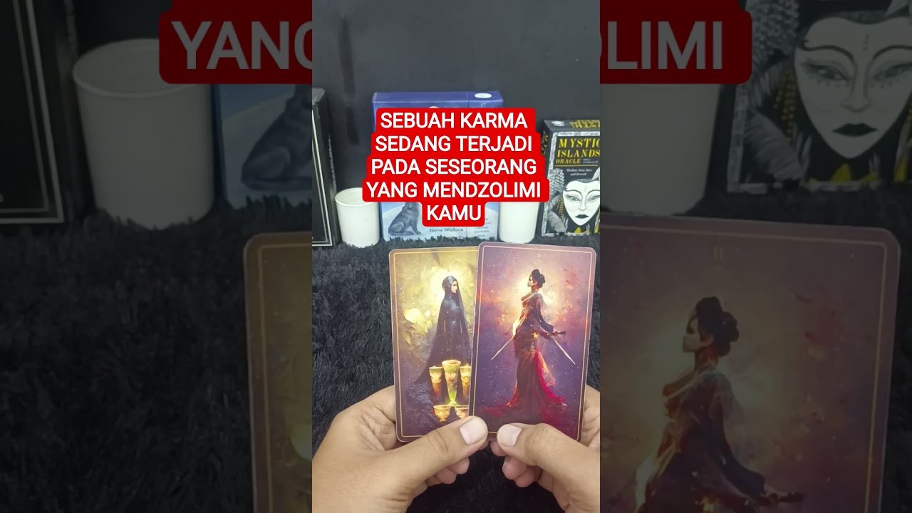 No momento, você está visualizando SEBUAH KARMA SEDANG TERJADI PADA SESEORANG YANG MENDZOLIMI KAMU #tarot #tarotreading