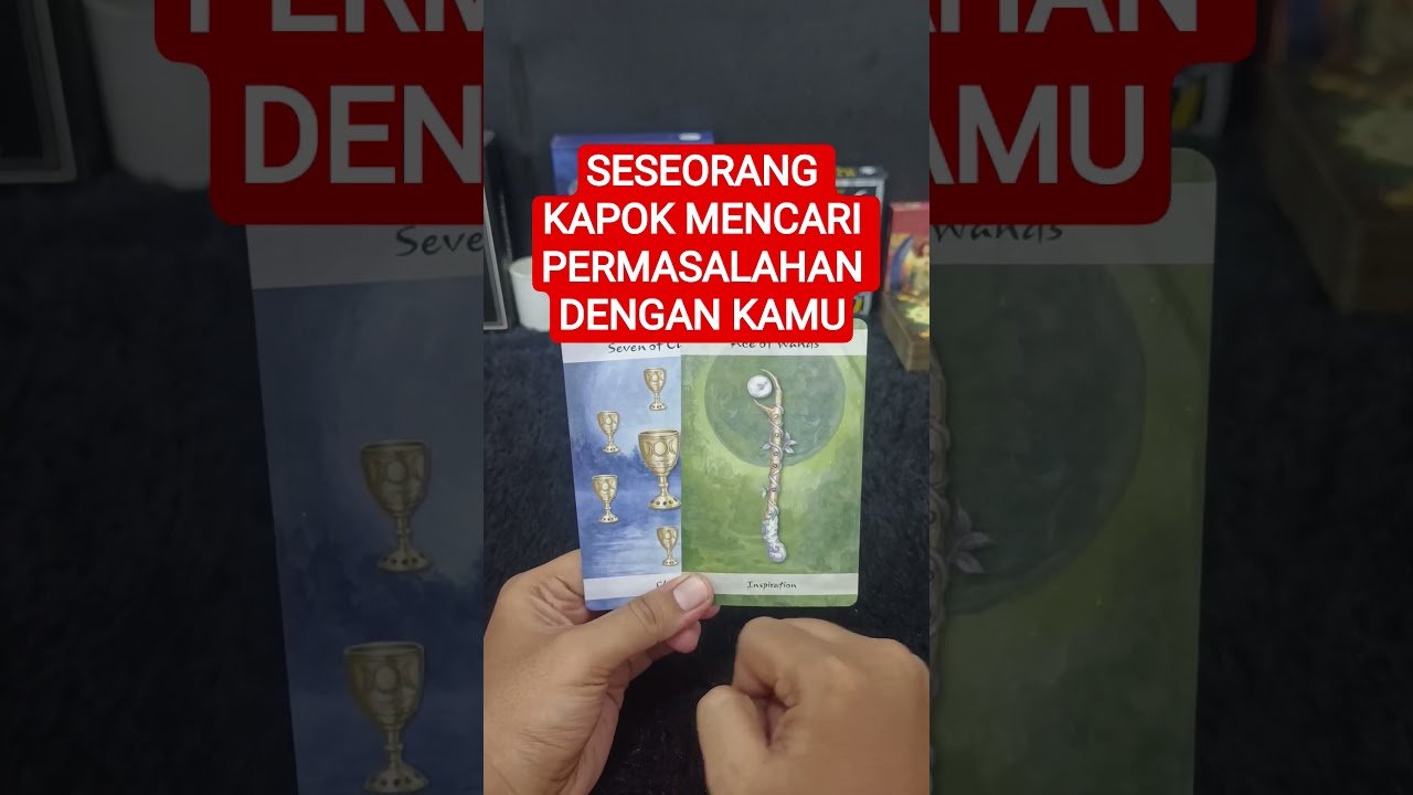 No momento, você está visualizando SESEORANG KAPOK MENCARI PERMASALAHAN DENGAN KAMU #tarot #tarotreading