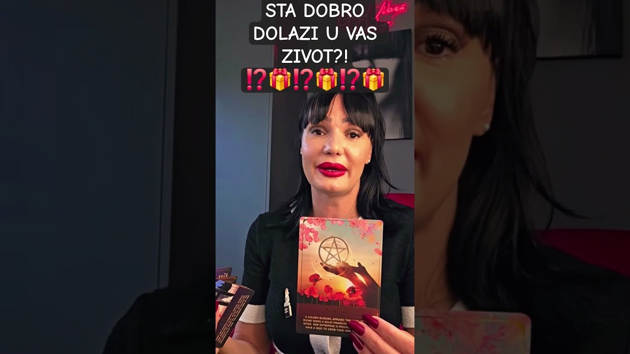 No momento, você está visualizando STA DOBRO DOLAZI U VAS ZIVOT?!⁉️🎁 #goodsvibes #shorts #tarot #horoskop #viral #fyp #trending#ljubav