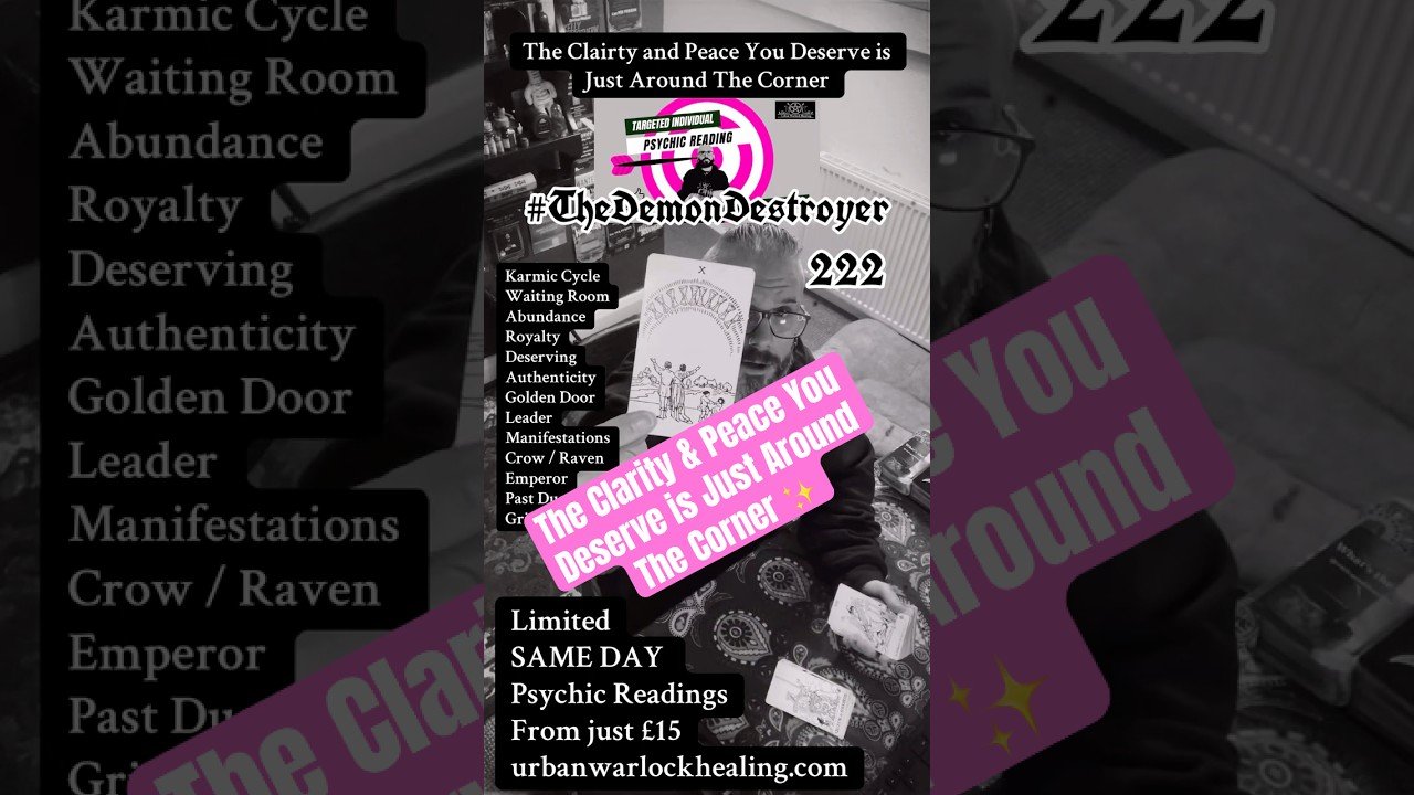 No momento, você está visualizando The Clairty and Peace You Deserve is Just Around The Corner #tarot #pickacard #targetedindividual