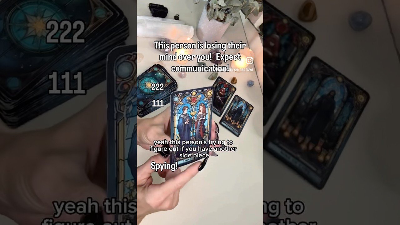 No momento, você está visualizando They’re afraid you have someone else!  #tarot #tarotreading #shorts ❤️￼