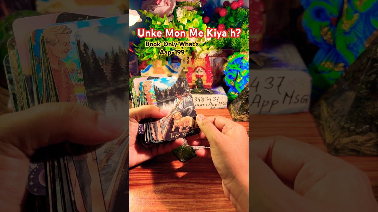 No momento, você está visualizando Unke Mon Me Kiya h? 🌺🍀#Tarot #Currentfeelings #Fourtunetelling #Future #Viralvideo