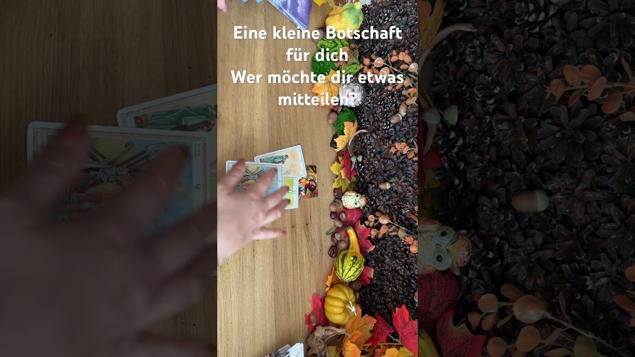 No momento, você está visualizando Wer möchte dir gerne eine Nachricht zukommen lassen? #liebe #tarot #short