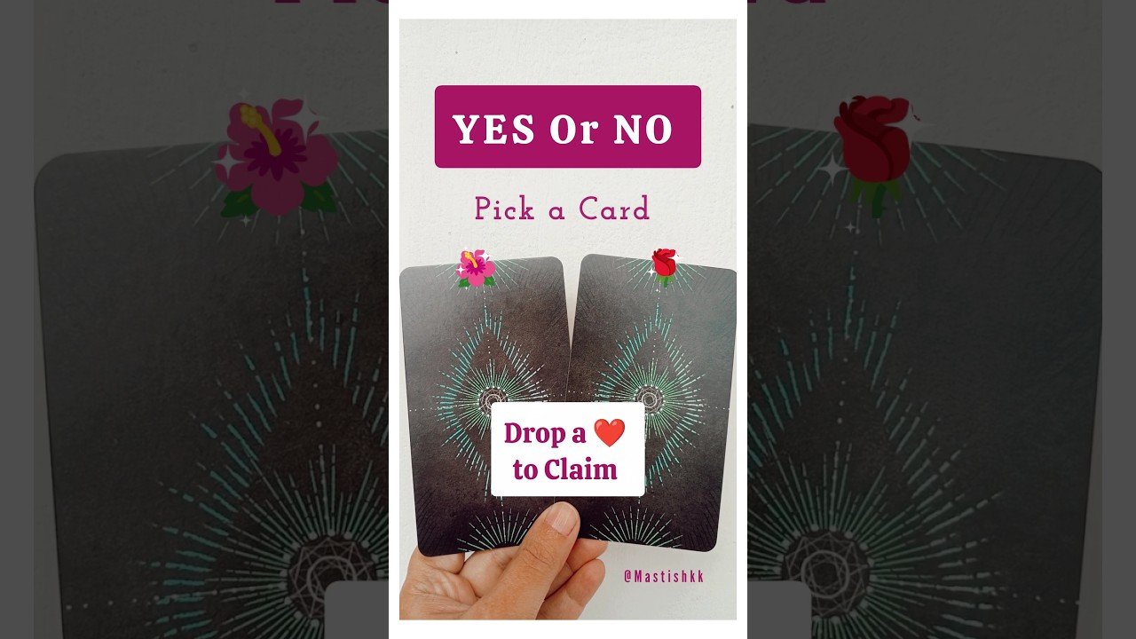 No momento, você está visualizando 🌈YES Or NO Tarot 🔮✨