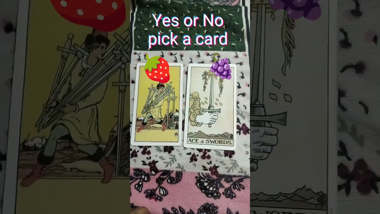 No momento, você está visualizando yes or No tarot card reading 🔮
