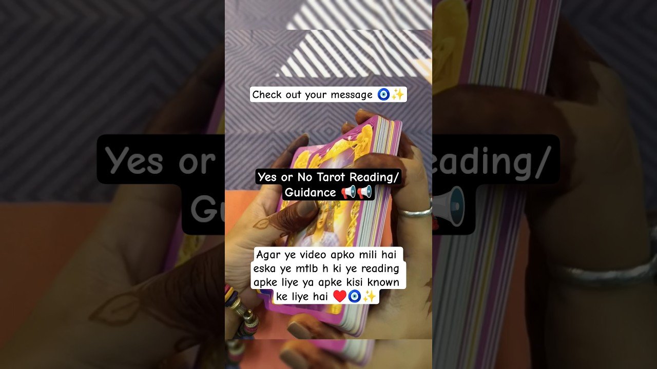 No momento, você está visualizando Yes or No Tarot Reading Guidance #tarot #spirituality #soulmate #love #healing #meditation #guidance