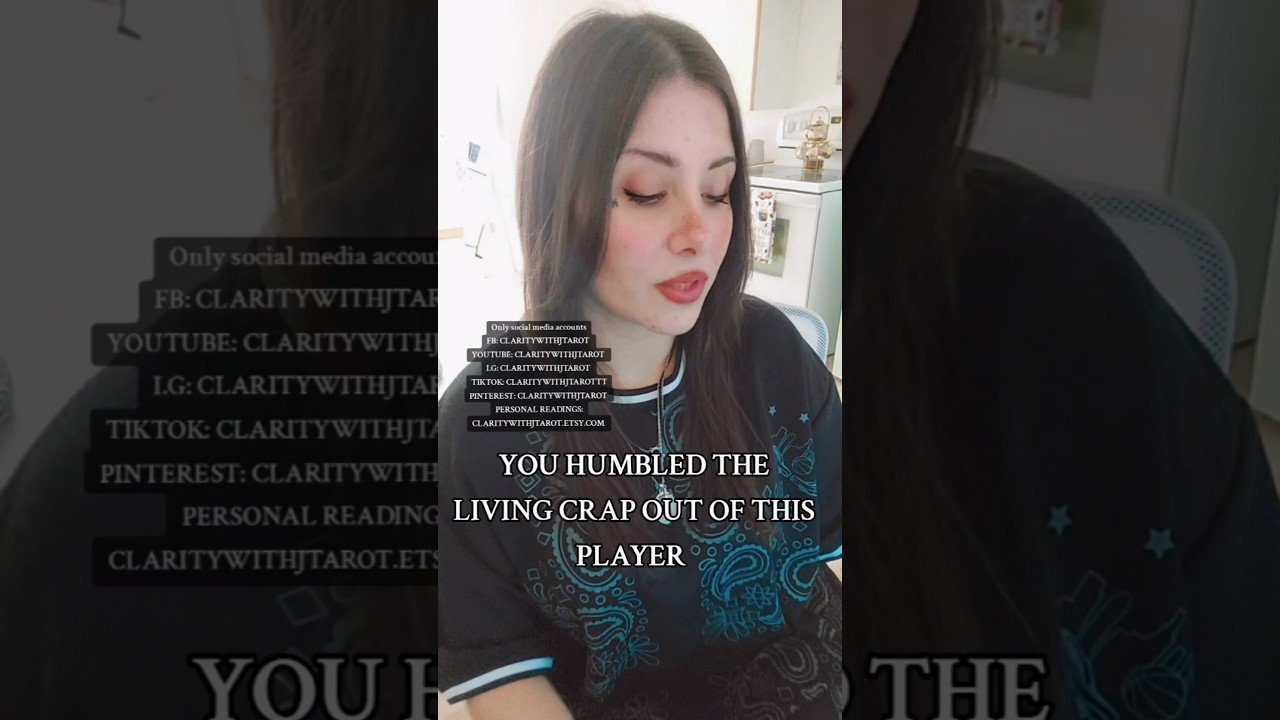 No momento, você está visualizando YOU HUMBLED THE CRAP OUT IF THIS PLAYER  #tarot #twinflame