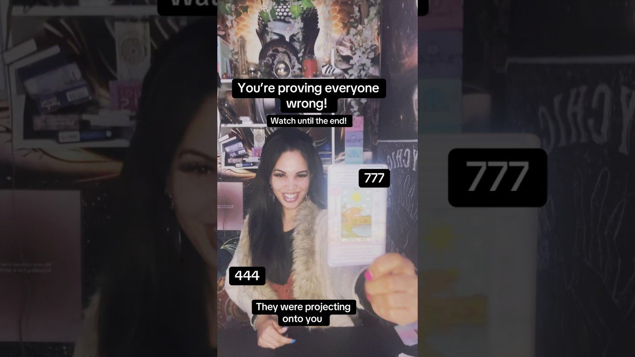 No momento, você está visualizando You’re proving everyone wrong and shining whilst doing it! #tarot #shorts