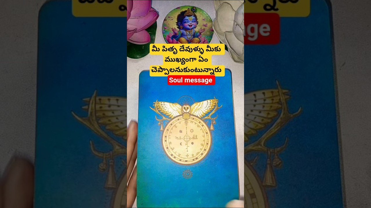 No momento, você está visualizando మీ పితృ దేవుళ్ళు మీకు ముఖ్యంగా ఏం చెప్పాలనుకుంటున్నారు #dailytarot #fortunetelling #tarot