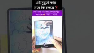 Leia mais sobre o artigo মুহূর্তে তার মনে কি চলছে❓ #currentfeelings #tarot #bengalitarotreading #tarotreading