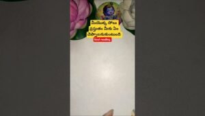 Leia mais sobre o artigo మీయొక్క సోలు ప్రస్తుతం మీకు ఏం చెప్పాలనుకుంటుంది #tarot #tarotcaards #fortunetell #tarotcardreading