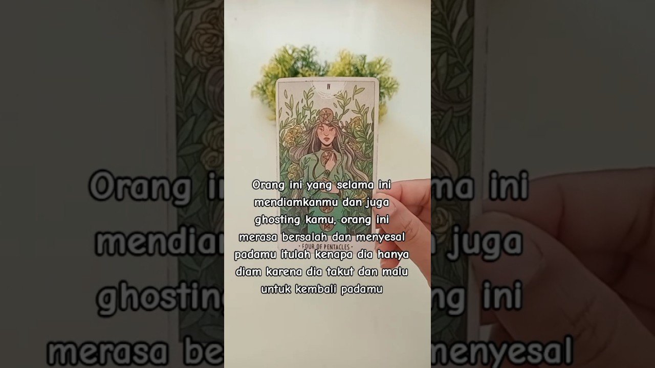 No momento, você está visualizando Ada yang merasa menyesal dan merasa bersalah padamu 🥀 #tarot #shortvideo #shorts