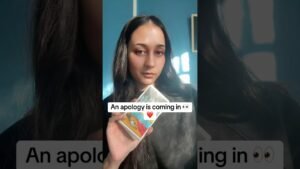 Leia mais sobre o artigo An apology is coming in 👀❤️