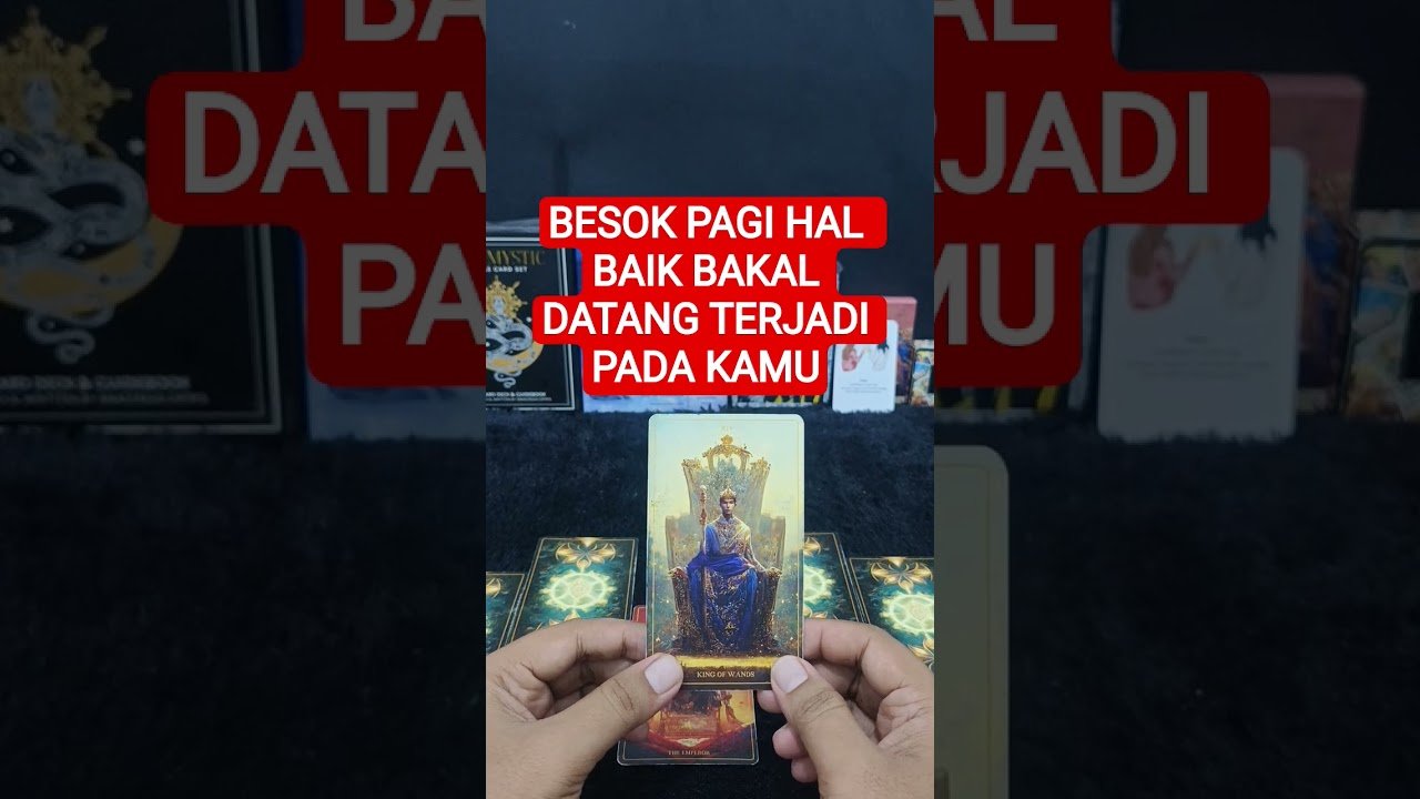 No momento, você está visualizando BESOK PAGI HAL BAIK BAKAL DATANG TERJADI PADA KAMU #tarot #tarotreading