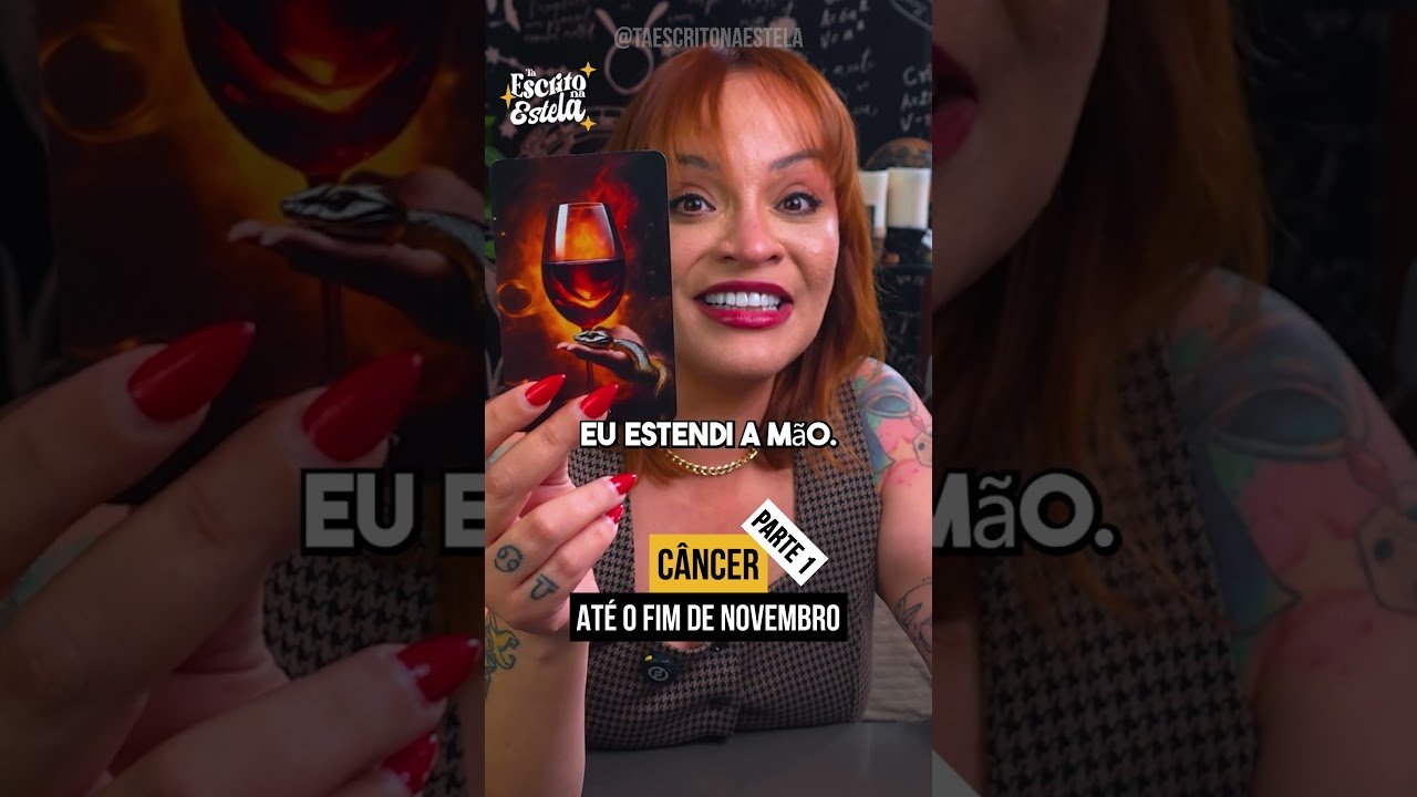 No momento, você está visualizando CÂNCER – SE REVELA E A VIDA TE MOSTRA COMO REAGIR!