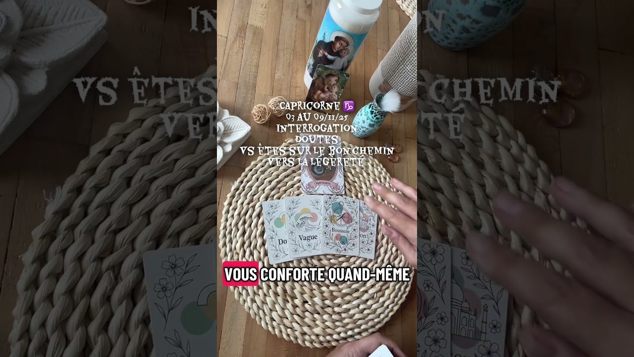 No momento, você está visualizando Capricorne ♑️ #horoscope #capricorne #capricorn #tarot #guidance #positivevibes