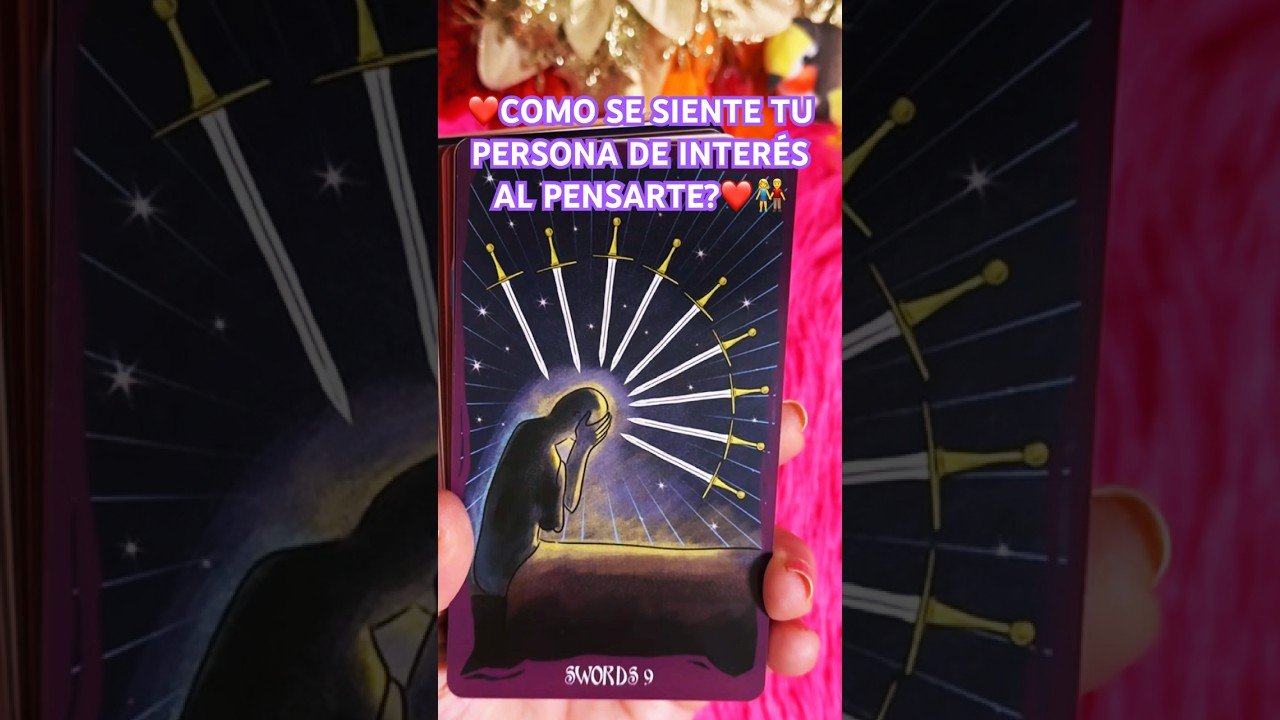 No momento, você está visualizando 😱COMO SE SIENTE AL PENSAR EN TI😞 #tarot #amor #tarotdiario #tarotamornuevo #tarotamorhoy