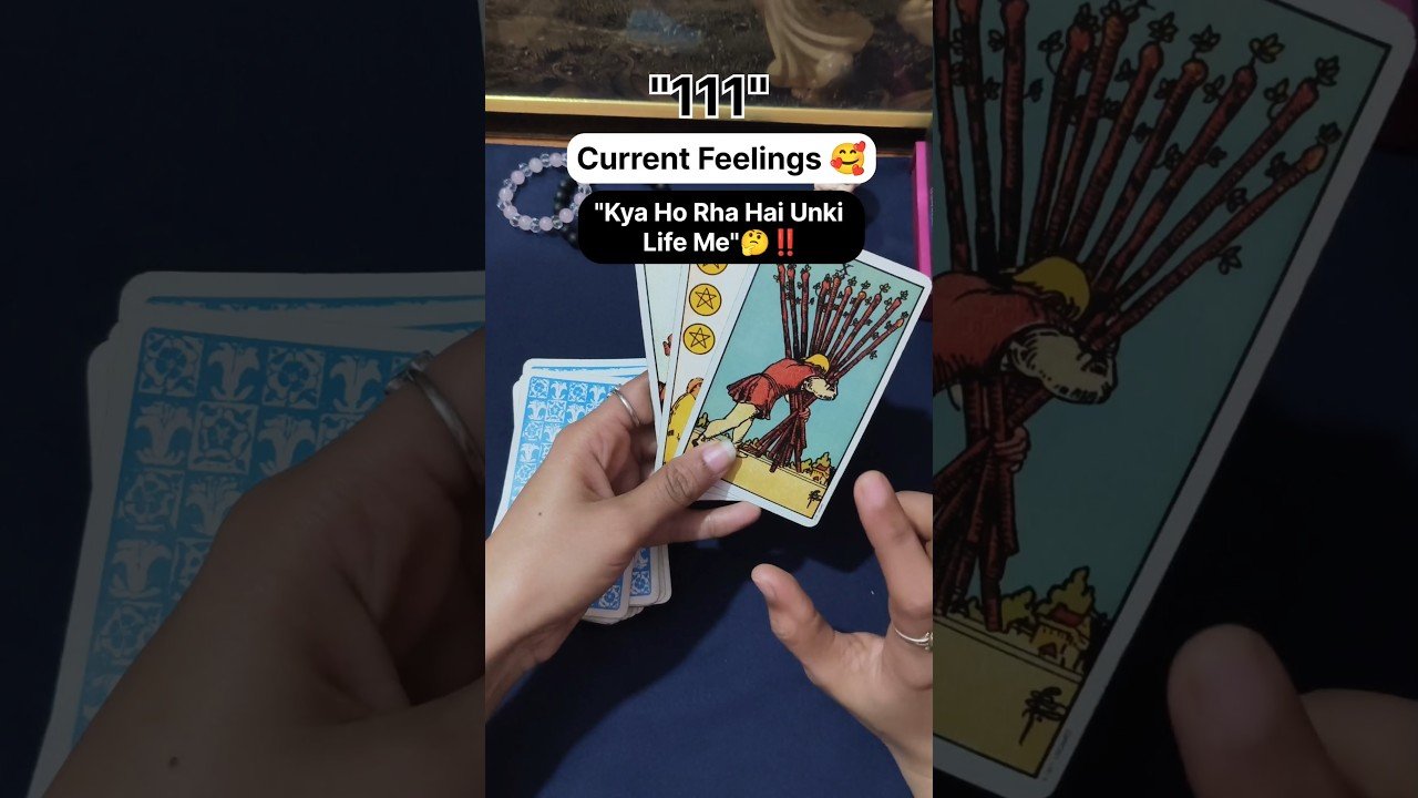 No momento, você está visualizando Current Feelings 🥰. Unki Current Situation 🤔‼️. #shorts #ytshorts #tarot #spritualguidance #couple