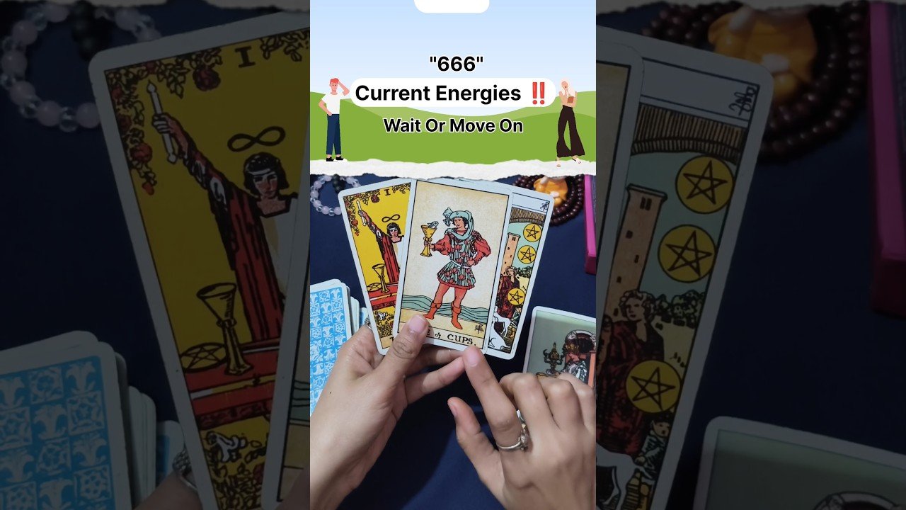 No momento, você está visualizando Current Feelings ❤️‼️ Wait Or Move On 🤔. #shorts #ytshorts #tarot #spritualguidance #couple