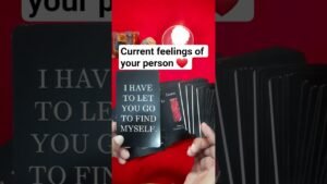 Leia mais sobre o artigo Current feelings of your person ❤️ #tarot #tarotreading #shorts #viralahorts #lovereading