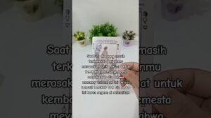 Leia mais sobre o artigo Dia semakin takut kehilanganmu 🥺 #tarot #tarotreading #soulmate #shortvideo #shorts