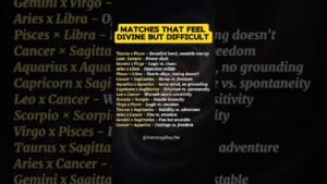 Leia mais sobre o artigo Difficult Match Made in Heaven – Zodiac Compatibility #zodiac#zodiacsigns#astrology#horoscope #tarot